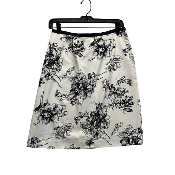 Eddie Bauer 100% Cotton Pencil Skirt Size 6 Petite EUC - Picture 1 of 8